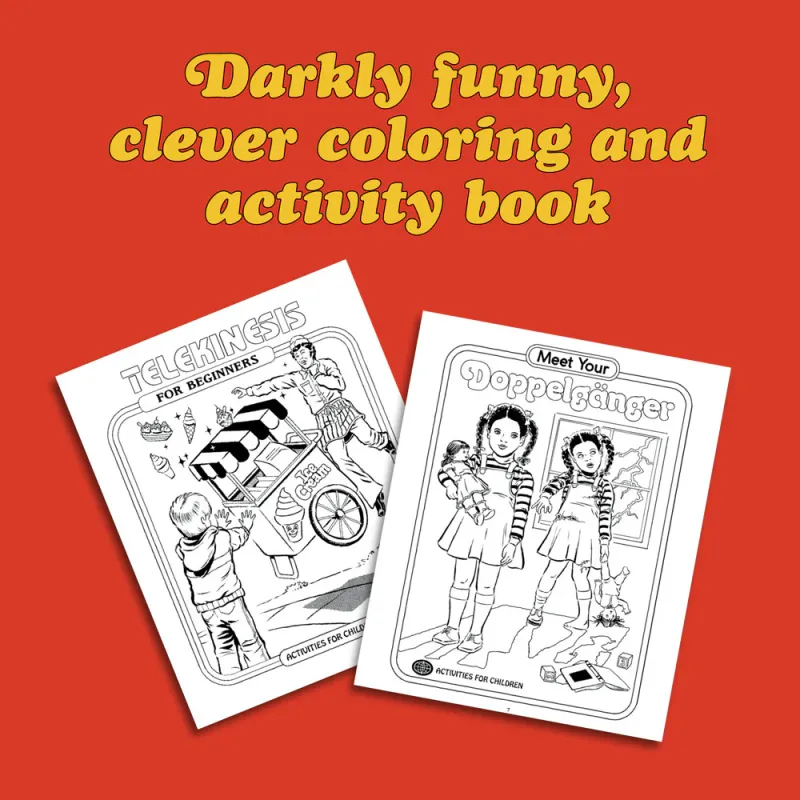 Let's Summon Demons: A Creepy Colouring &amp; Activity Book