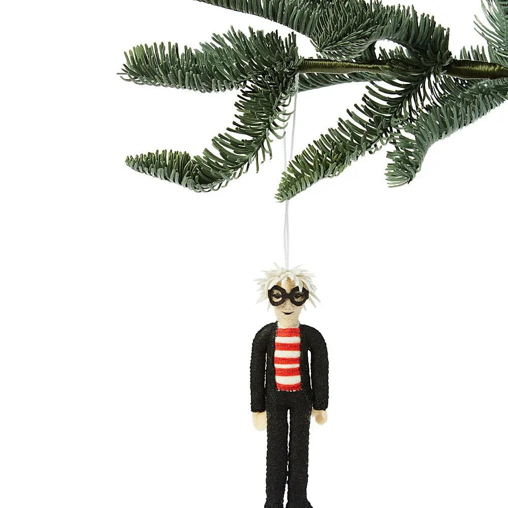 Felt Ornament Andy Warhol