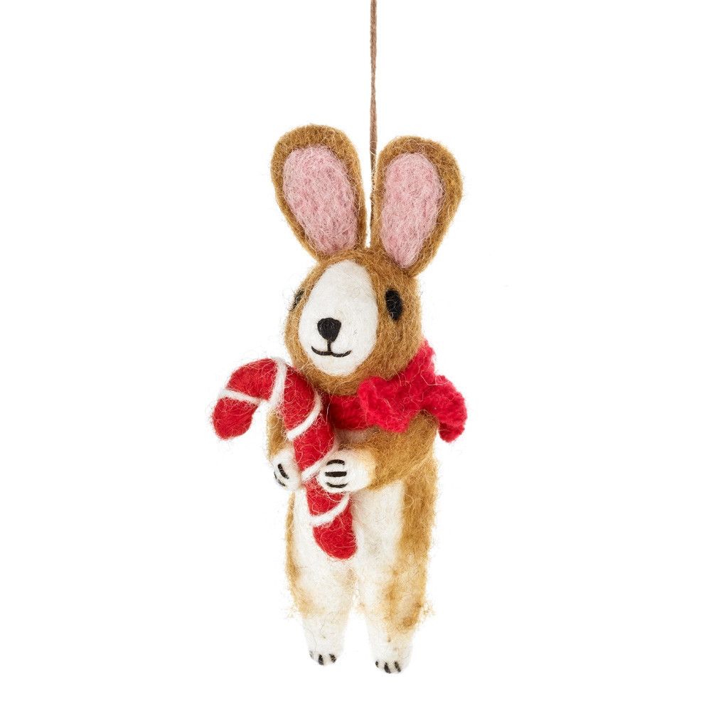 Felt Ornament Cinnamon the Bunny