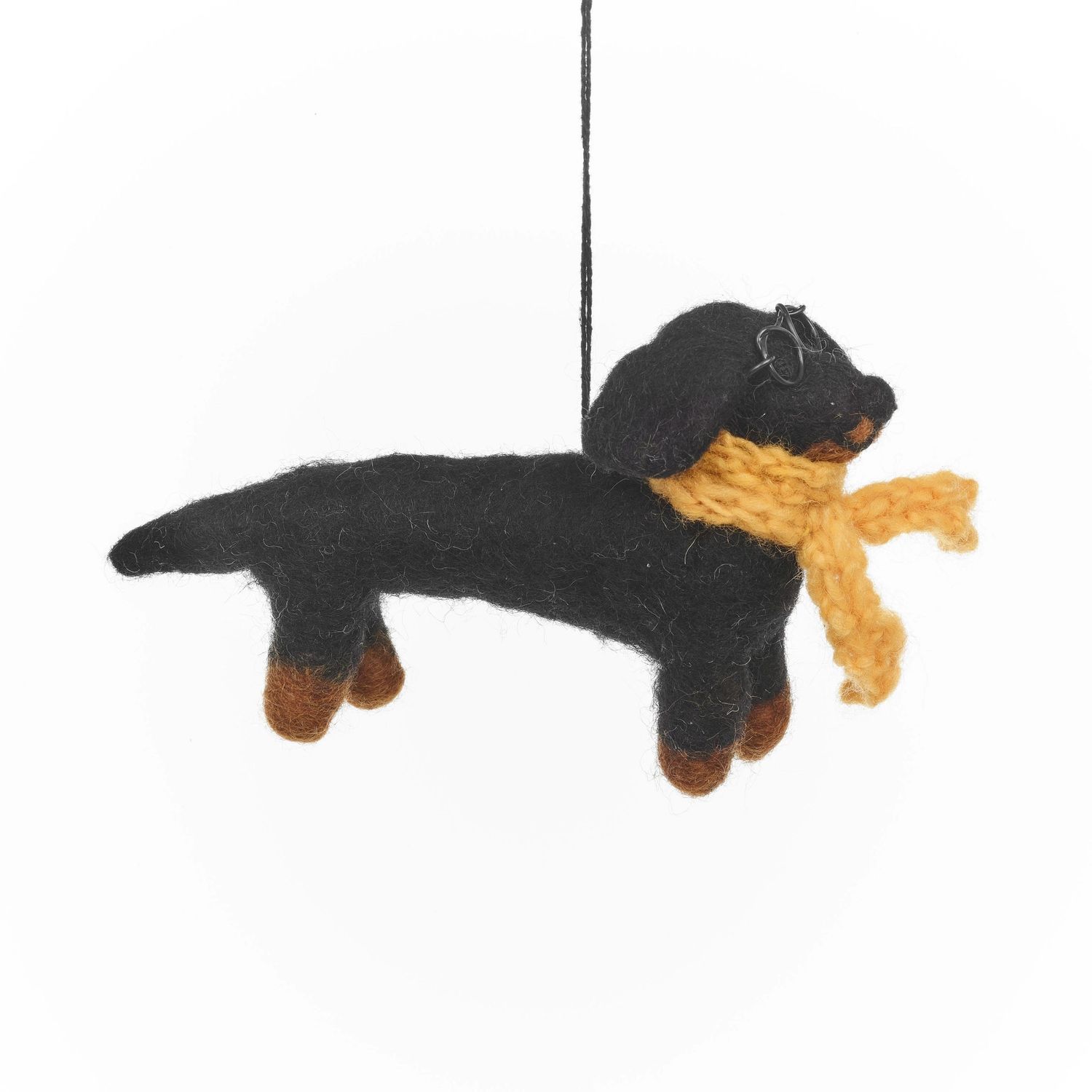 Felt Ornament Douglas the Dachshund