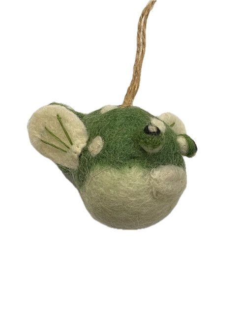 Felt Ornament Puffer Fish