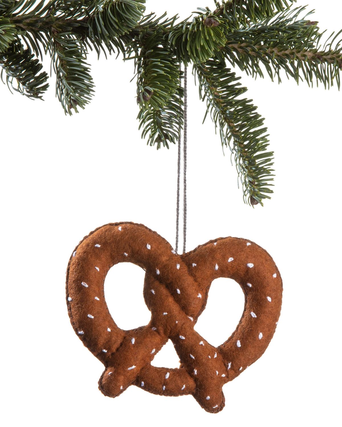 Felt Ornament Pretzel