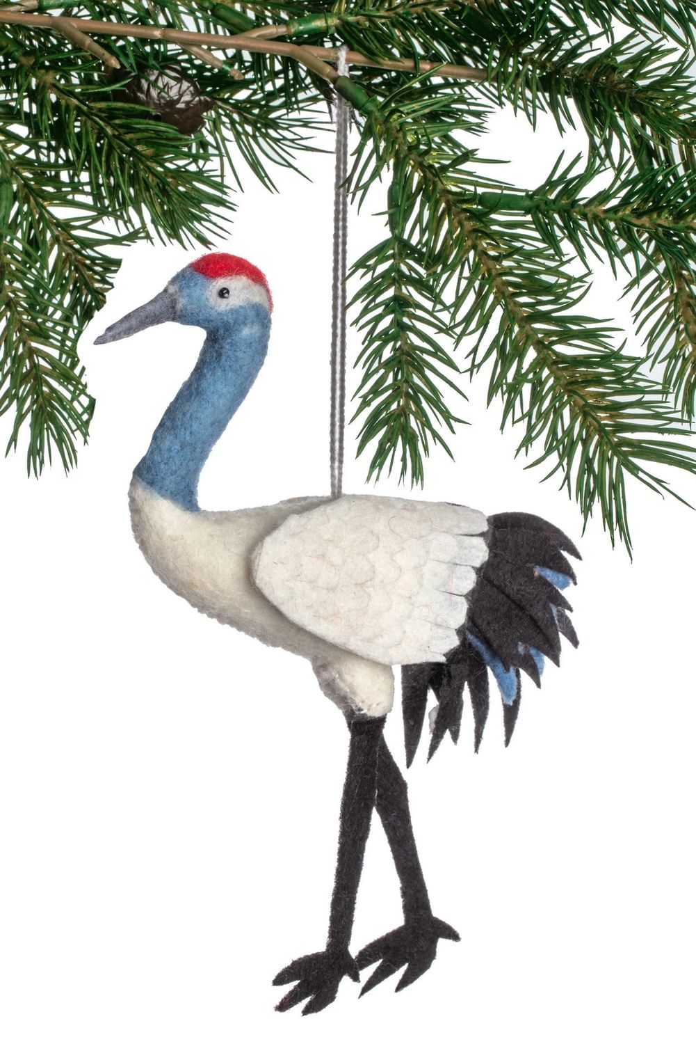 Felt Ornament Crane
