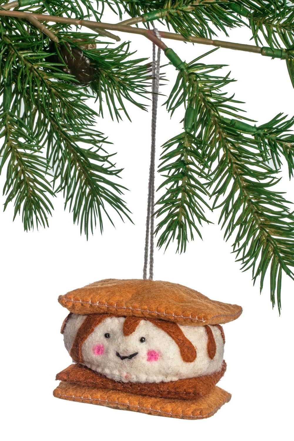 Felt Ornament S&#39;more