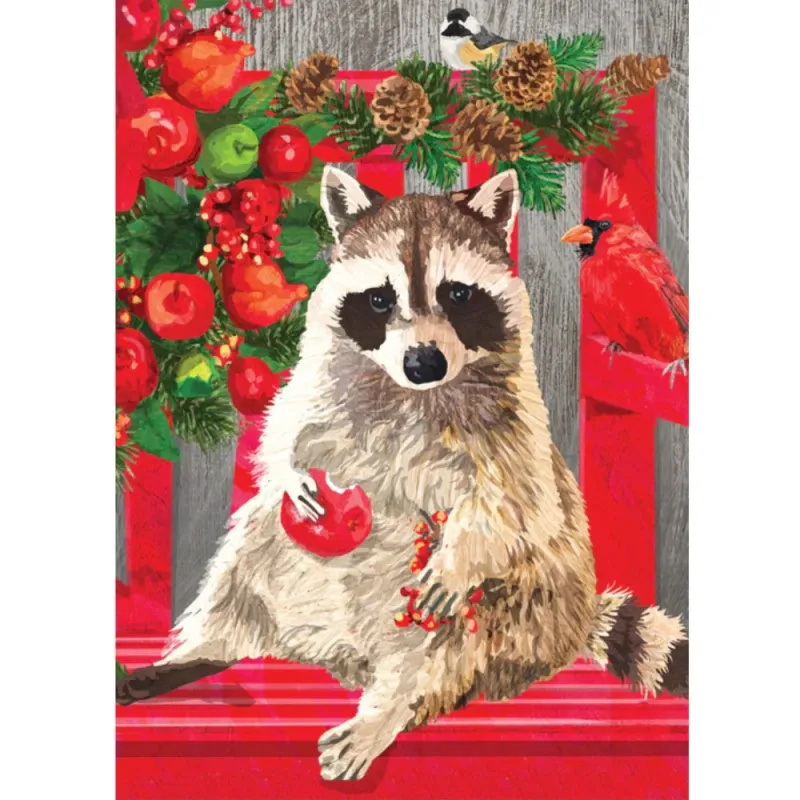 Red Handed Raccoon