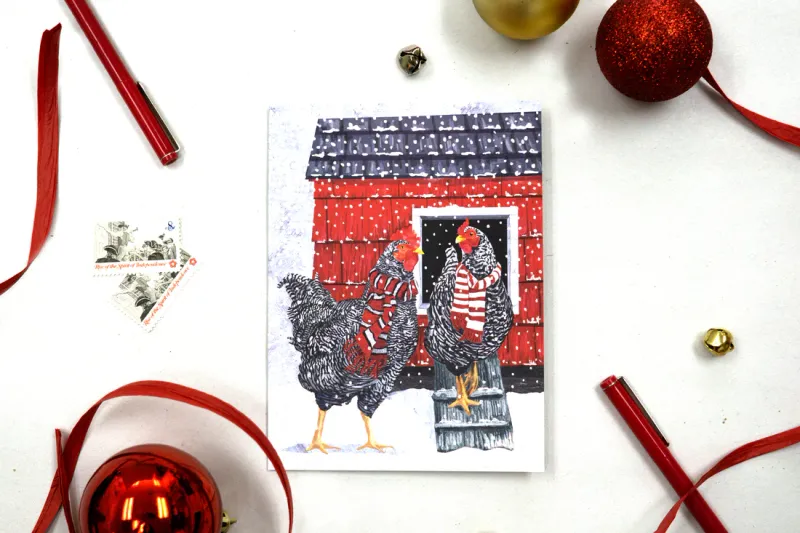 Winter Chickens