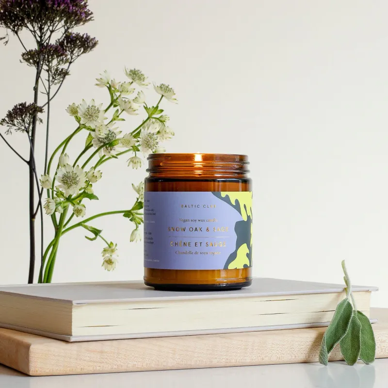 Oak + Sage Candle