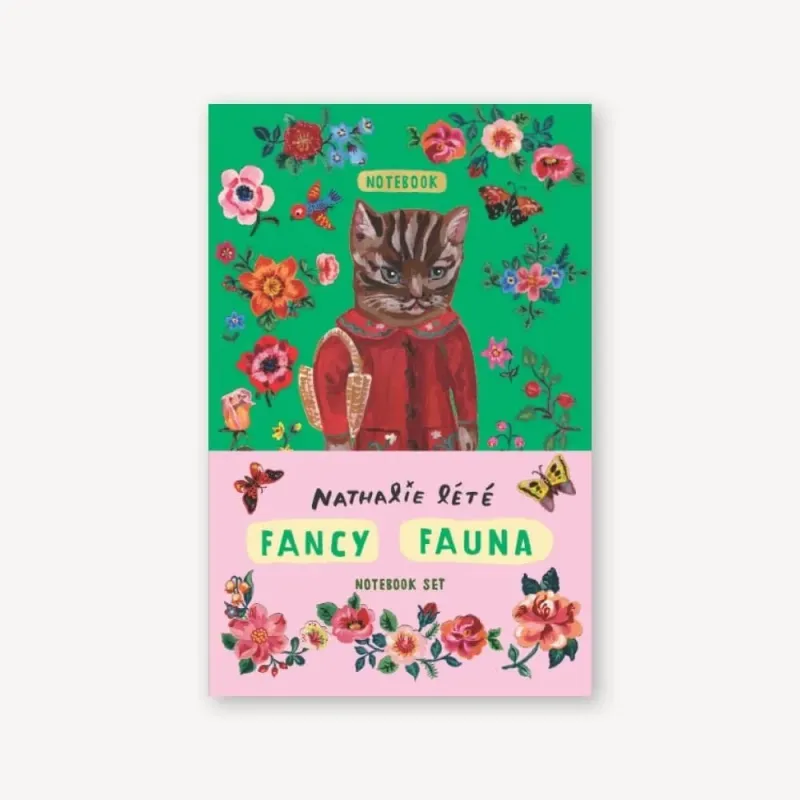 Notebook Set of 2 Fancy Fauna