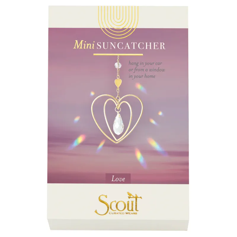 Mini Suncatcher Heart Love