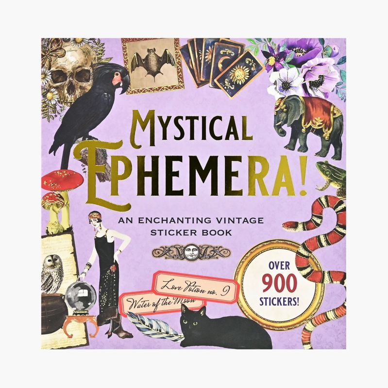 Sticker Book Mystical Ephemera