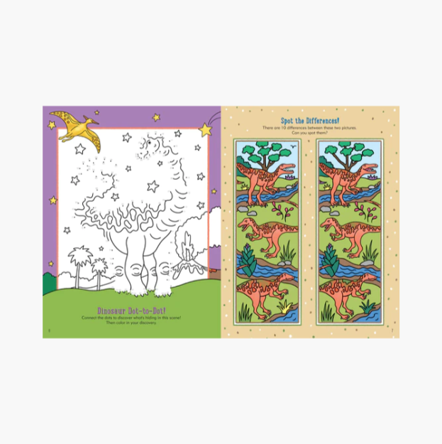 Dinosaur Activity Book!