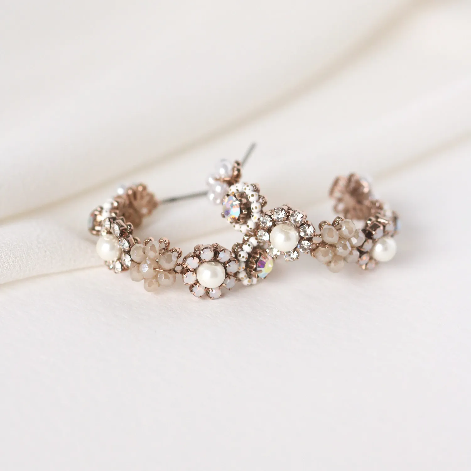 Bloom Crystal Hoop