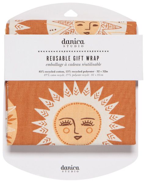 Reusable Fabric Gift Wrap Soleil