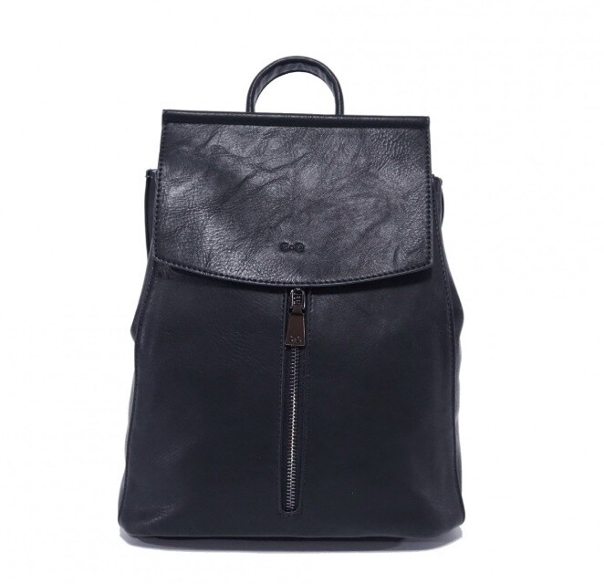 Chloe Convertible Backpack Black