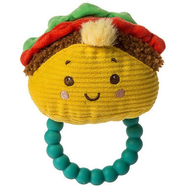 Soothie Teether Rattle Chewy Taco 5"