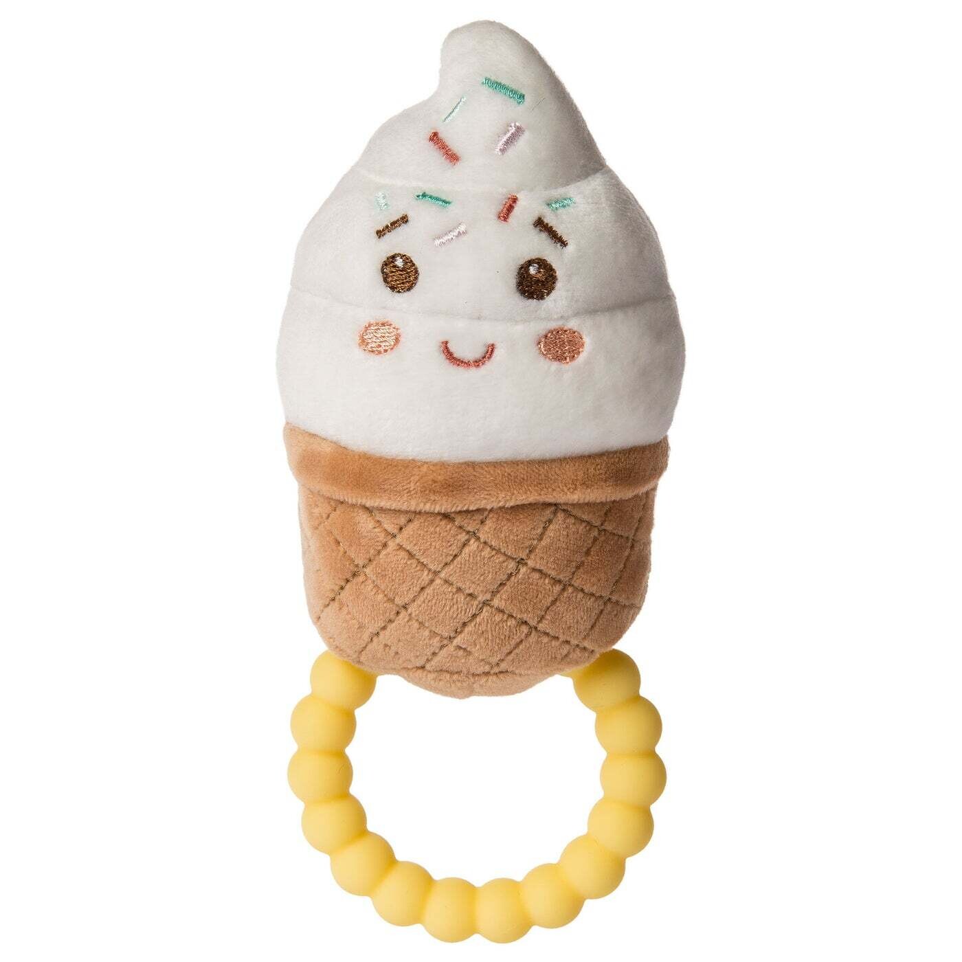 Teether Rattle Sprinkly Ice Cream