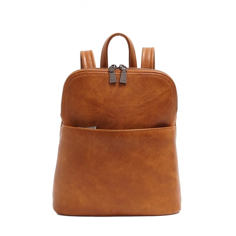 Maggie Convertible Backpack Camel
