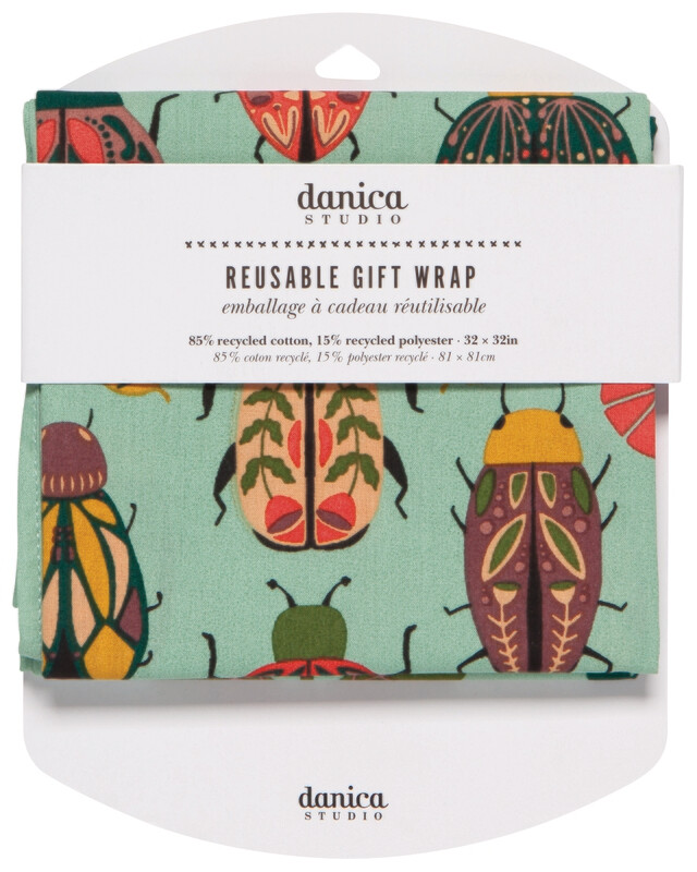 Reusable Fabric Gift Wrap Amulet