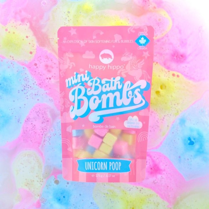 Mini Bath Bombs Unicorn Poop