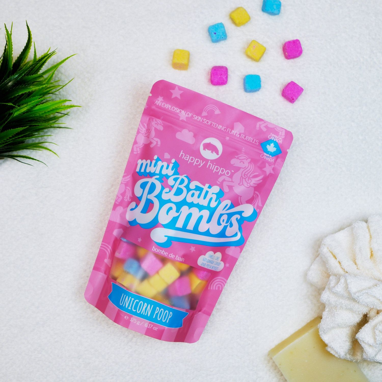 Mini Bath Bombs Unicorn Poop