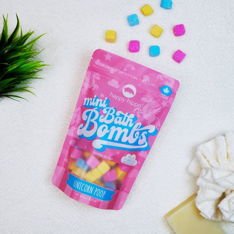 Mini Bath Bombs Unicorn Poop