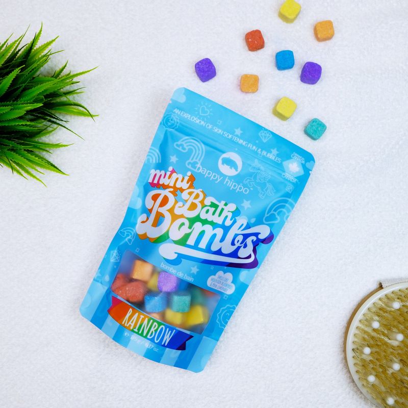 Mini Bath Bombs Rainbow