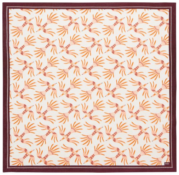 Reusable Fabric Gift Wrap Plume