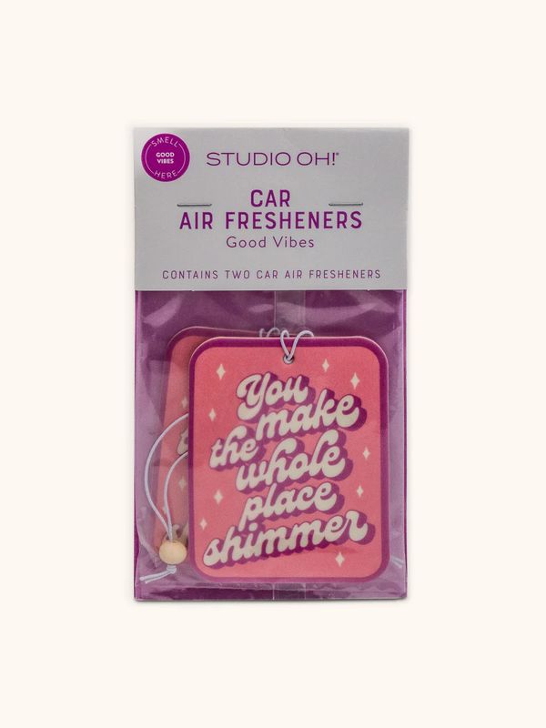 Car Air Freshener Pack of 2 You Shimmer