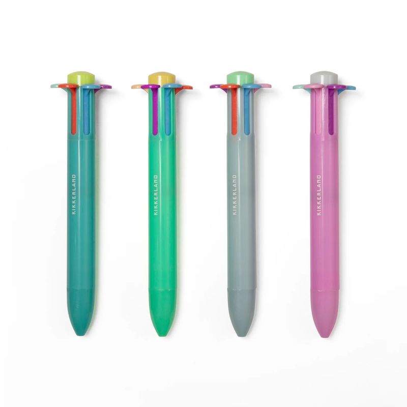 Rainbow Flower Multicolour Pen