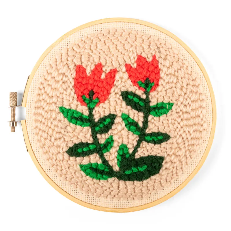 Punch Needle Kit Tulips
