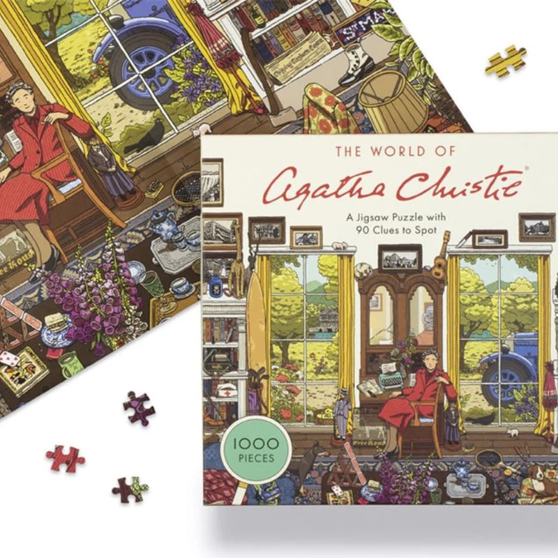 1000 Piece Puzzle The World of Agatha Christie