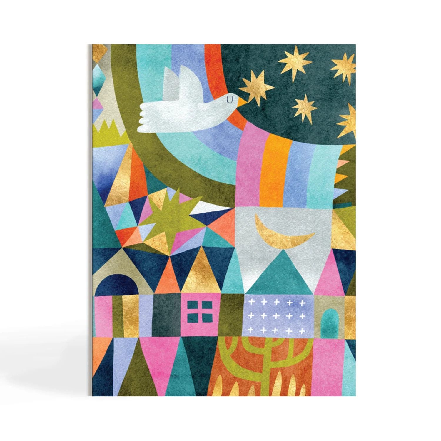 Boxed Christmas Cards Town Dove