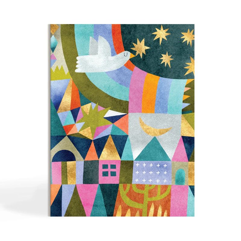 Boxed Christmas Cards Town Dove