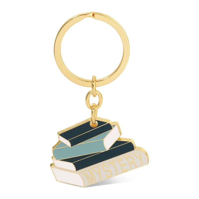 Book Lover's Keychain + Bookmark Mystery