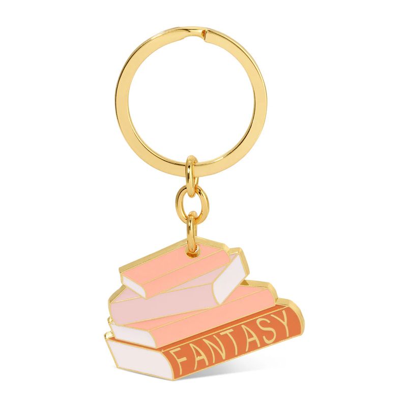 Book Lover's Keychain + Bookmark Fantasy