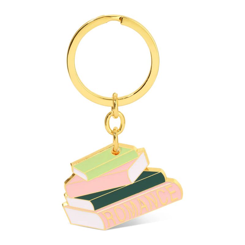 Book Lover's Keychain + Bookmark Romance