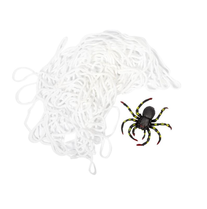 Ghosty Ghouls Giant Spider Web 5 ft