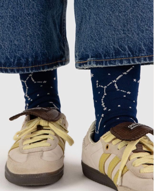Crew Sock Constellation Midnight