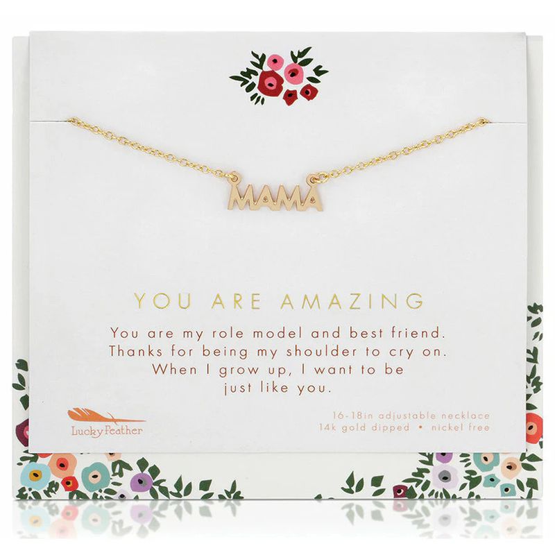 You Are Amazing, Mama - Necklace &amp; Card