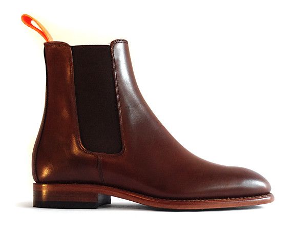 Goodyear Welted Chelsea Cognac