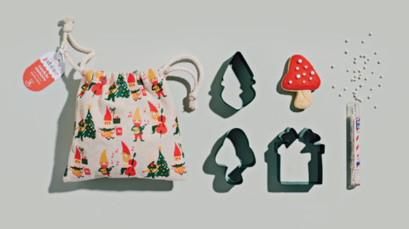 Cookie Cutter Set of 3 Gnome for the Holidays