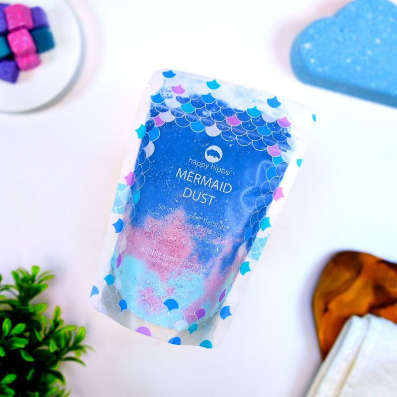 Bubble Bath Bomb Dust Mermaid