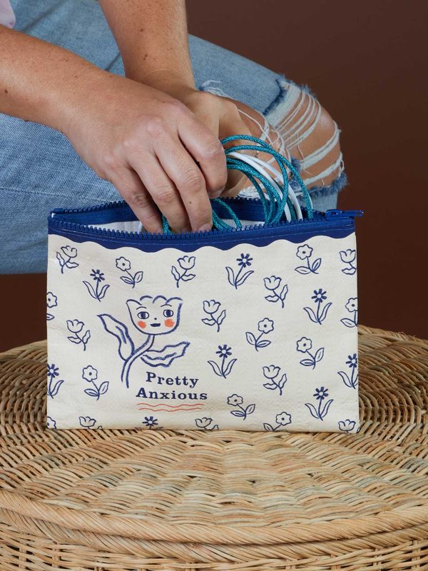 Zipper Pouch Pretty Anxious