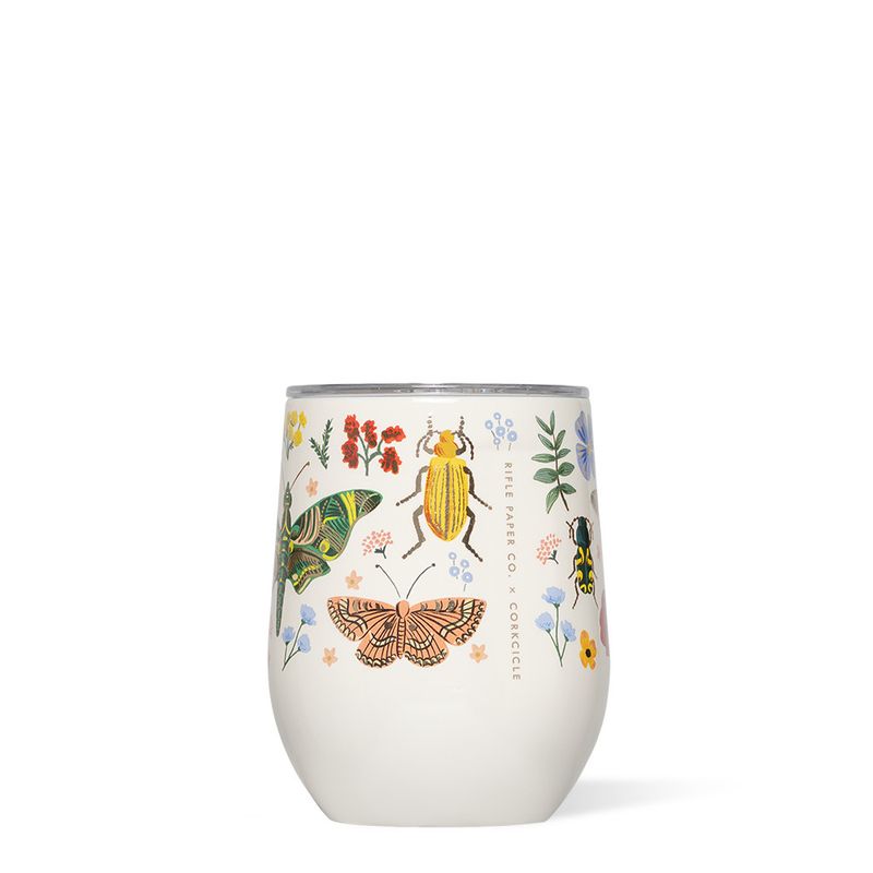Stemless 12oz Rifle Paper Co. Curio Cream