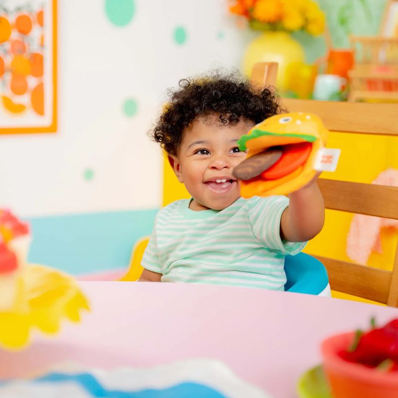 Say Cheeseburger Teether Toy