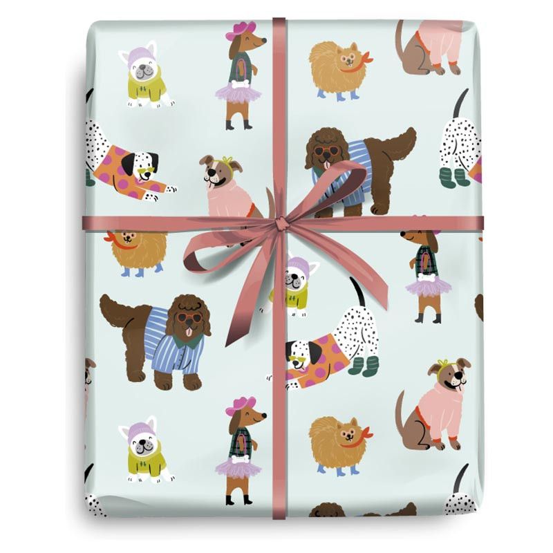 Gift Roll Wrap Hipper Dog