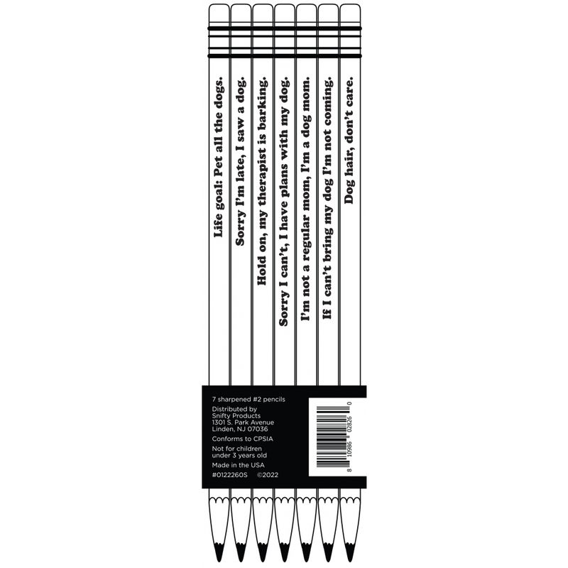 Pencil Set Life goal: Pet all the dogs