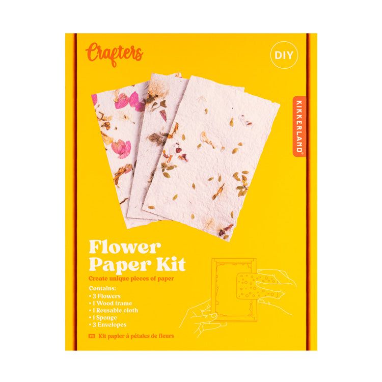 Make Your Own Flower Paper Kit