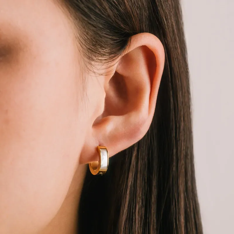 Tofino Huggie Hoop Waterproof Earrings