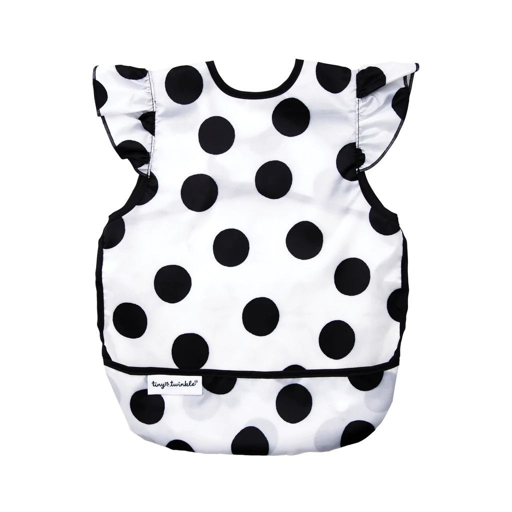 Mess-Proof Apron Bib Polka Dot
